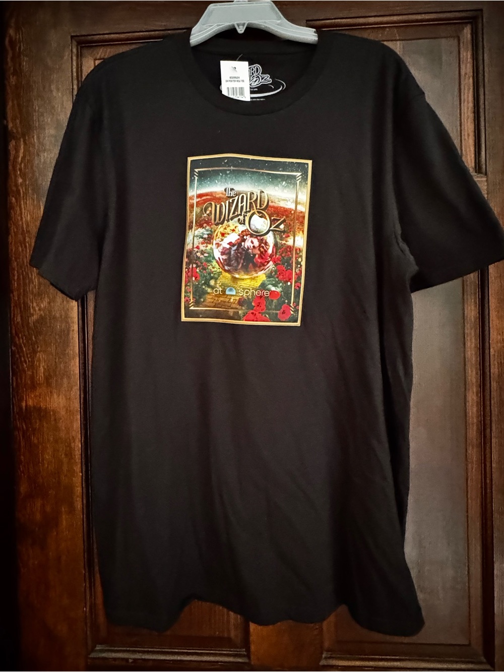 Wizard of Oz at Sphere Las Vegas Black Poster T Shirt Unisex XL NWT Never Worn